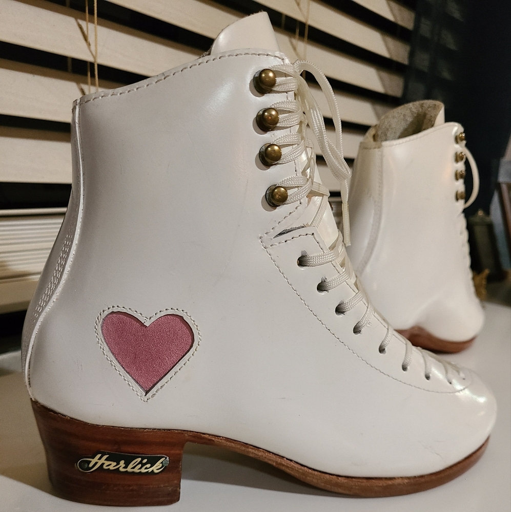 New Harlick Figure Skating Boots Size 5.5